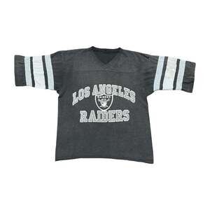Vintage Los Angeles Raiders Short Sleeve Jersey Tshirt Size L